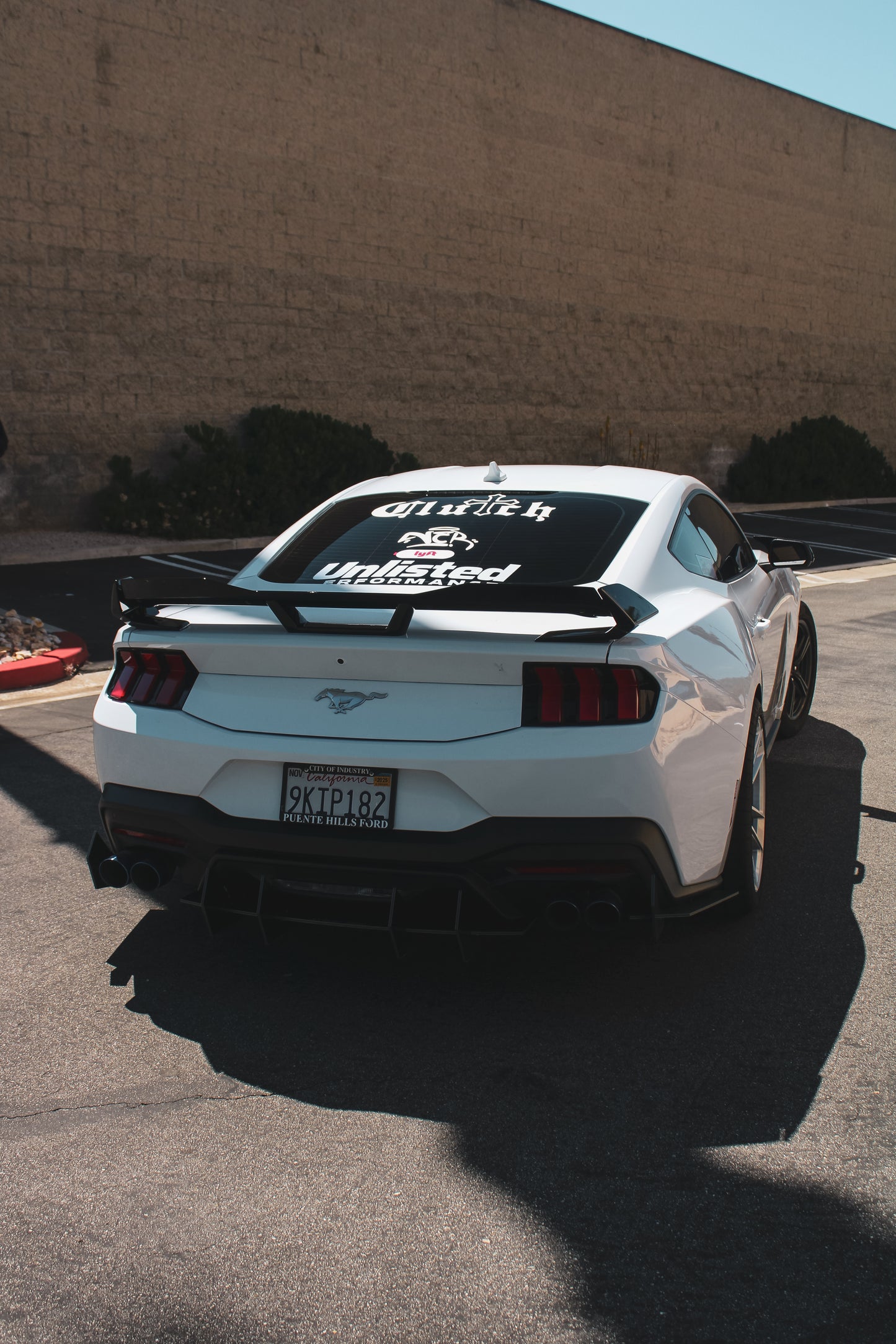 "UNLISTED PERFORMANCE" V1 DECAL