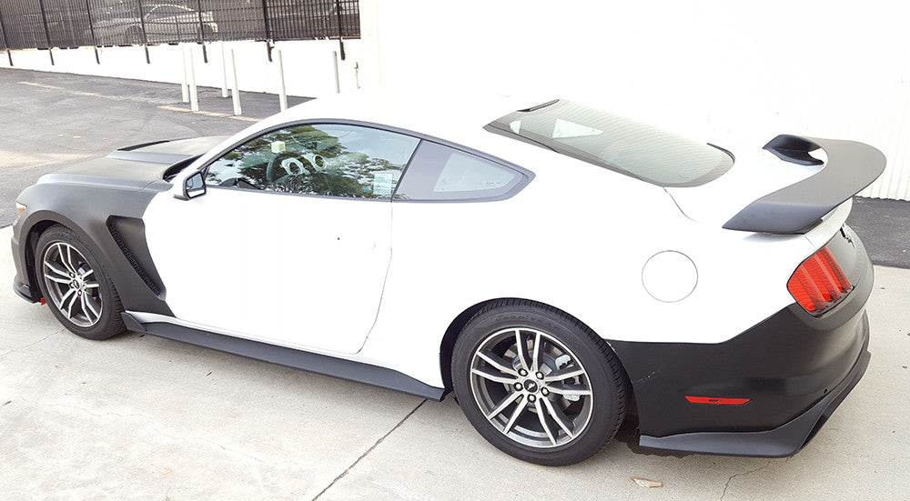 2015 - 2020 Mustang Fiberglass GT350R Style Rear Spoiler