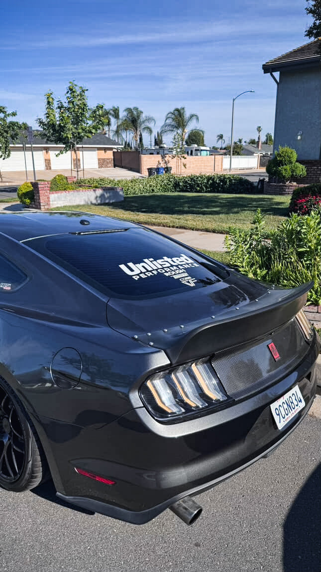 "UNLISTED PERFORMANCE" V1 DECAL