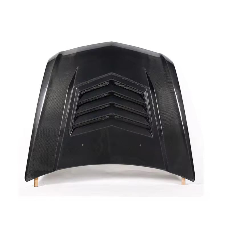 2008-2012 CADILLAC CTS V STYLE CARBON FIBER HOOD