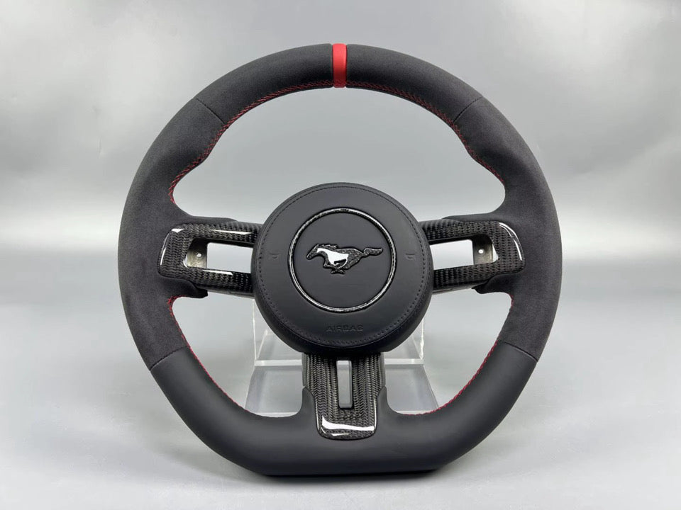 NON CARBON FIBER STEERING WHEEL
