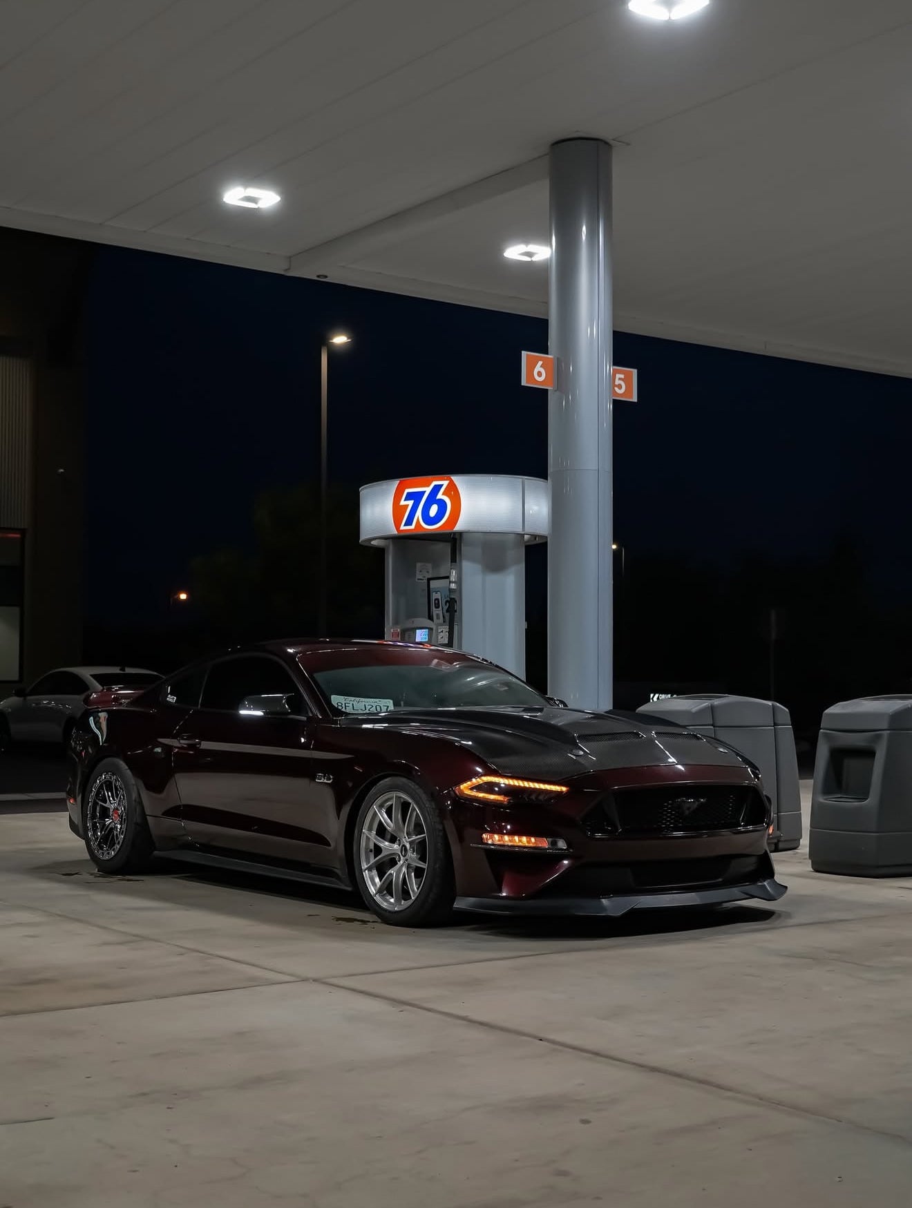 MUSTANG SUPER SNAKE CARBON FIBER HOOD