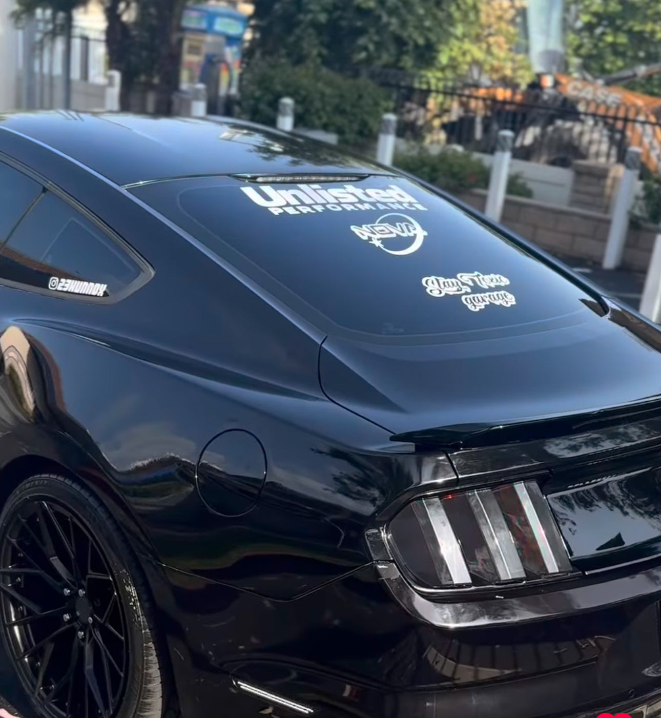 "UNLISTED PERFORMANCE" V1 DECAL
