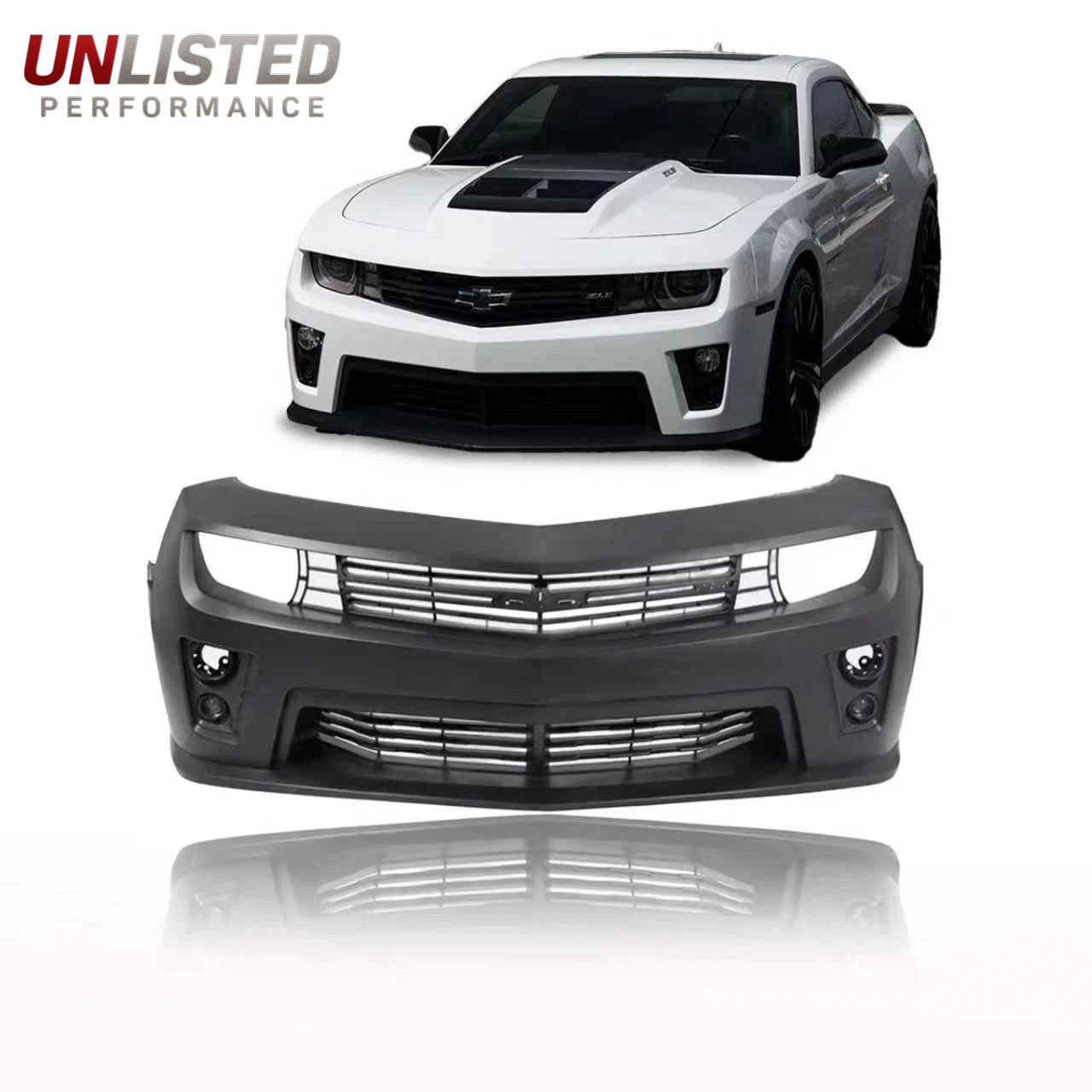 2010-2014 Camaro ZL1 Style Front Bumper Conversion with Fog Lights