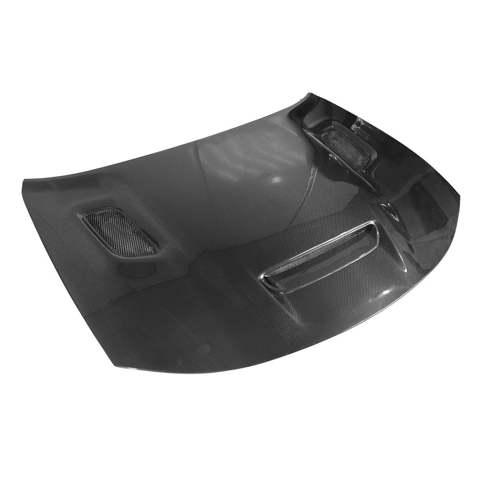 2015–2024 DODGE CHARGER HELLCAT JAILBREAK STYLE CARBON FIBER HOOD