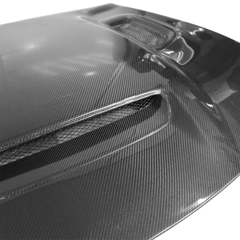 2015–2024 DODGE CHARGER HELLCAT JAILBREAK STYLE CARBON FIBER HOOD