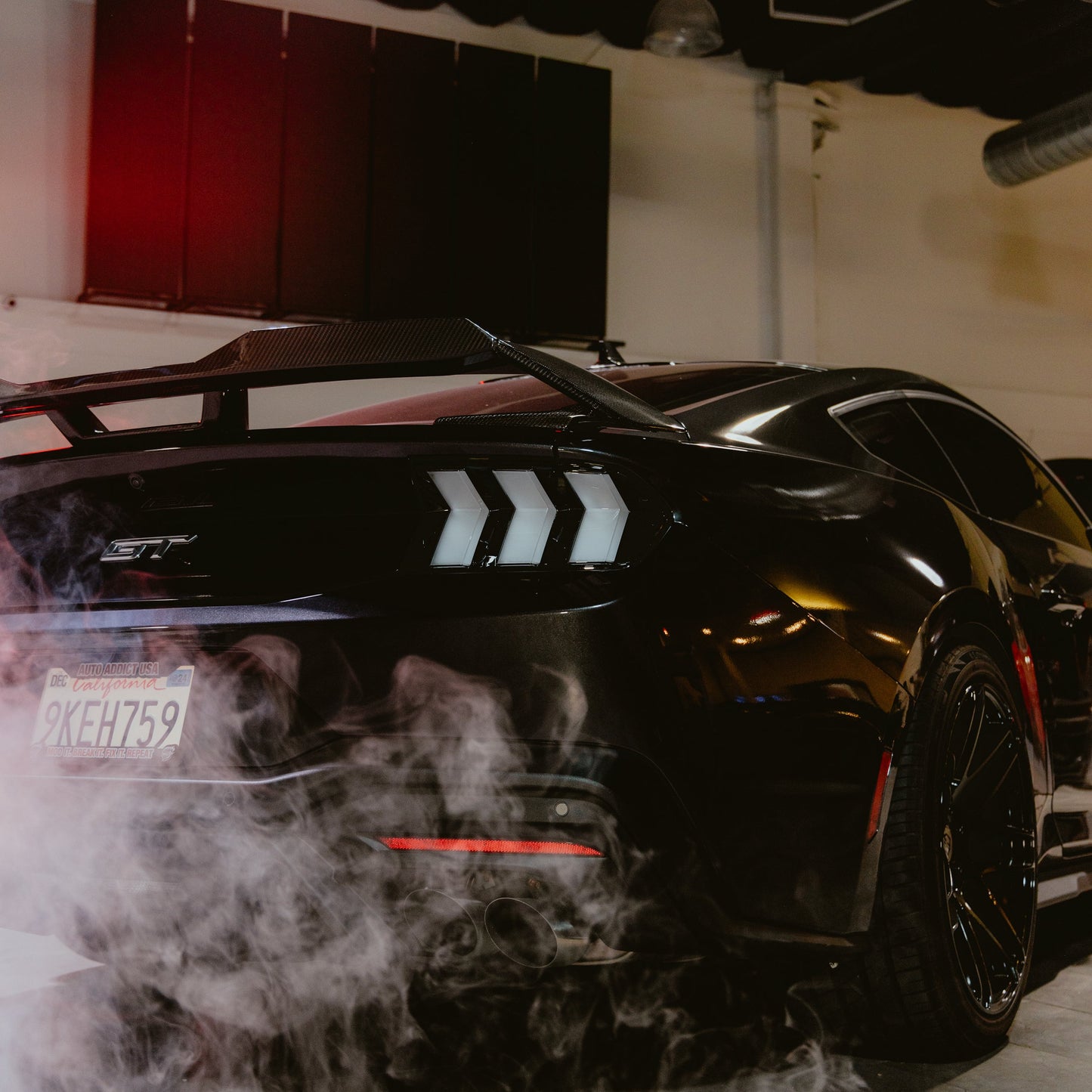 2024-2025 Mustang S650 Euro Style Taillights Amber Turn Signal Sequential