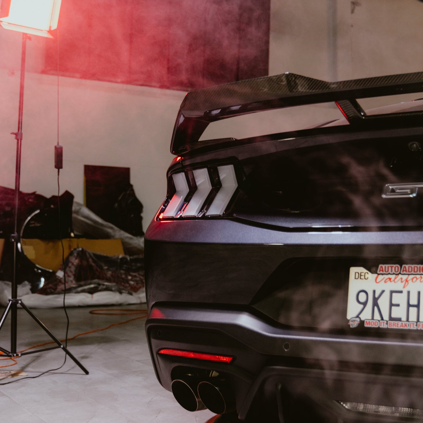 2024-2025 Mustang S650 Euro Style Taillights Amber Turn Signal Sequential