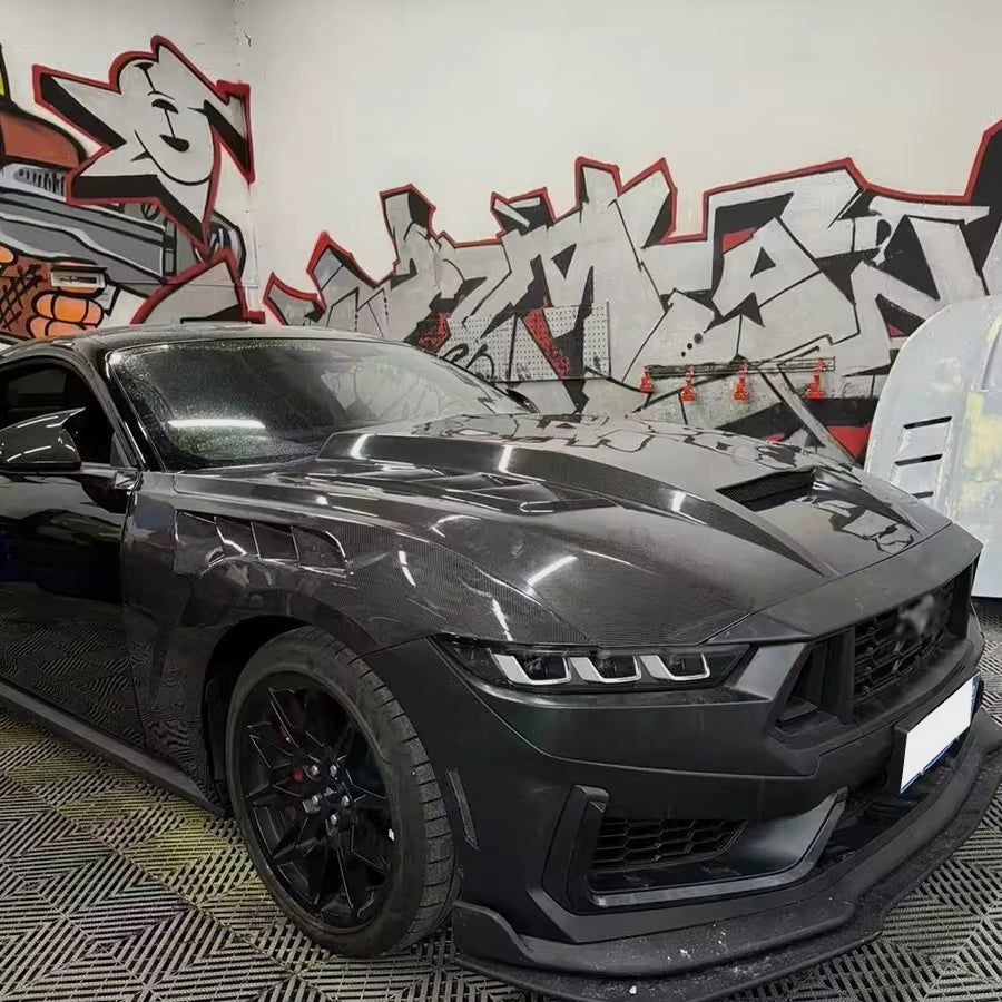 2024+ MUSTANG TERMINATOR CARBON FIBER HOOD