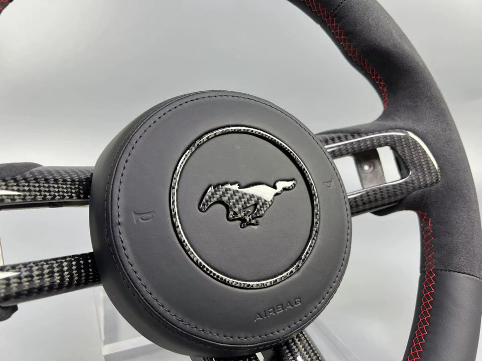 NON CARBON FIBER STEERING WHEEL