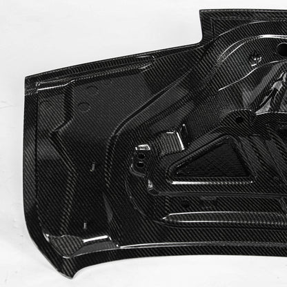 2016-2024 Camaro Type-X Double Sided Gloss Carbon Fiber Trunk W/ Integrated Spoiler