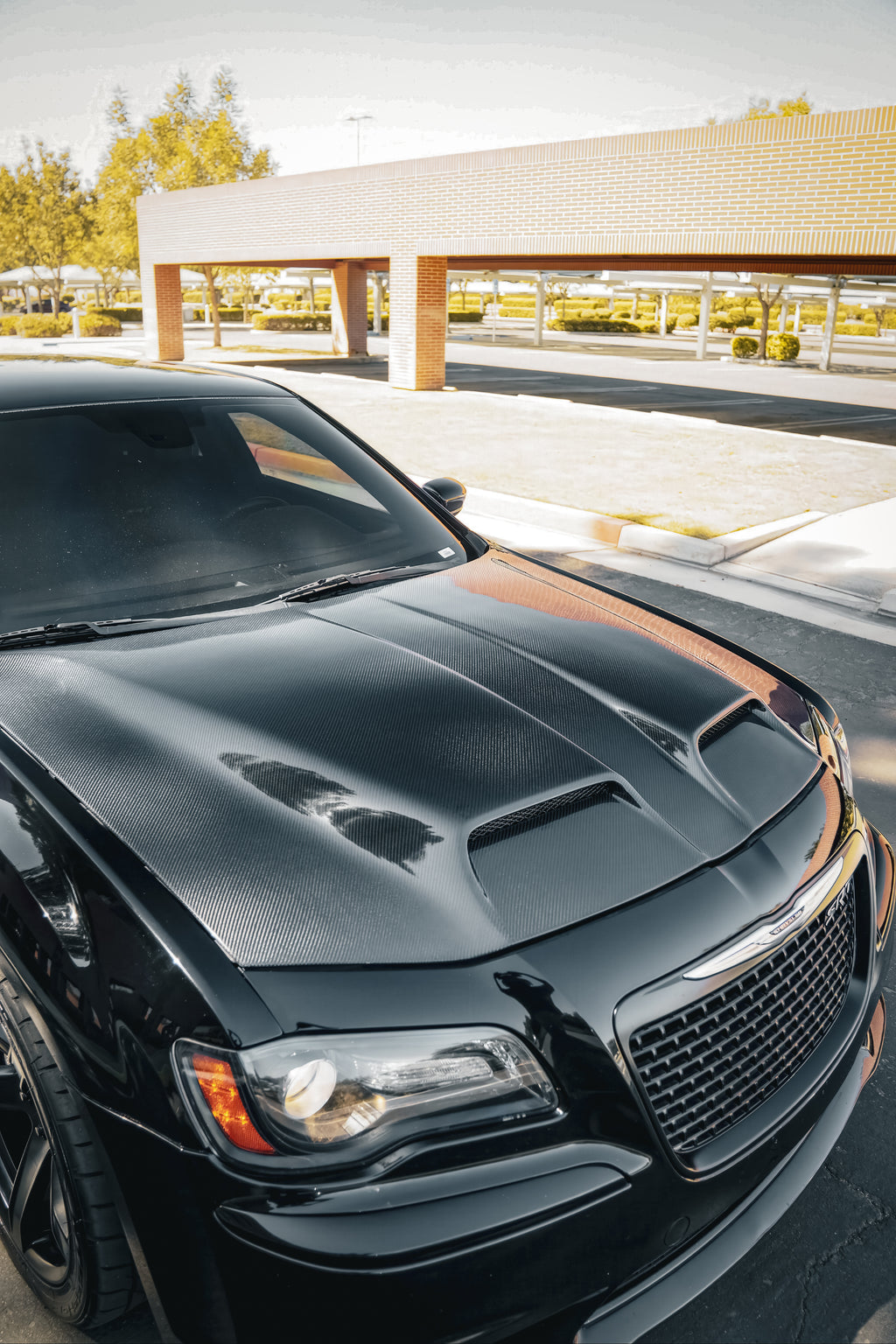 2011-2023 CHRYSLER 300 CARBON FIBER HOOD