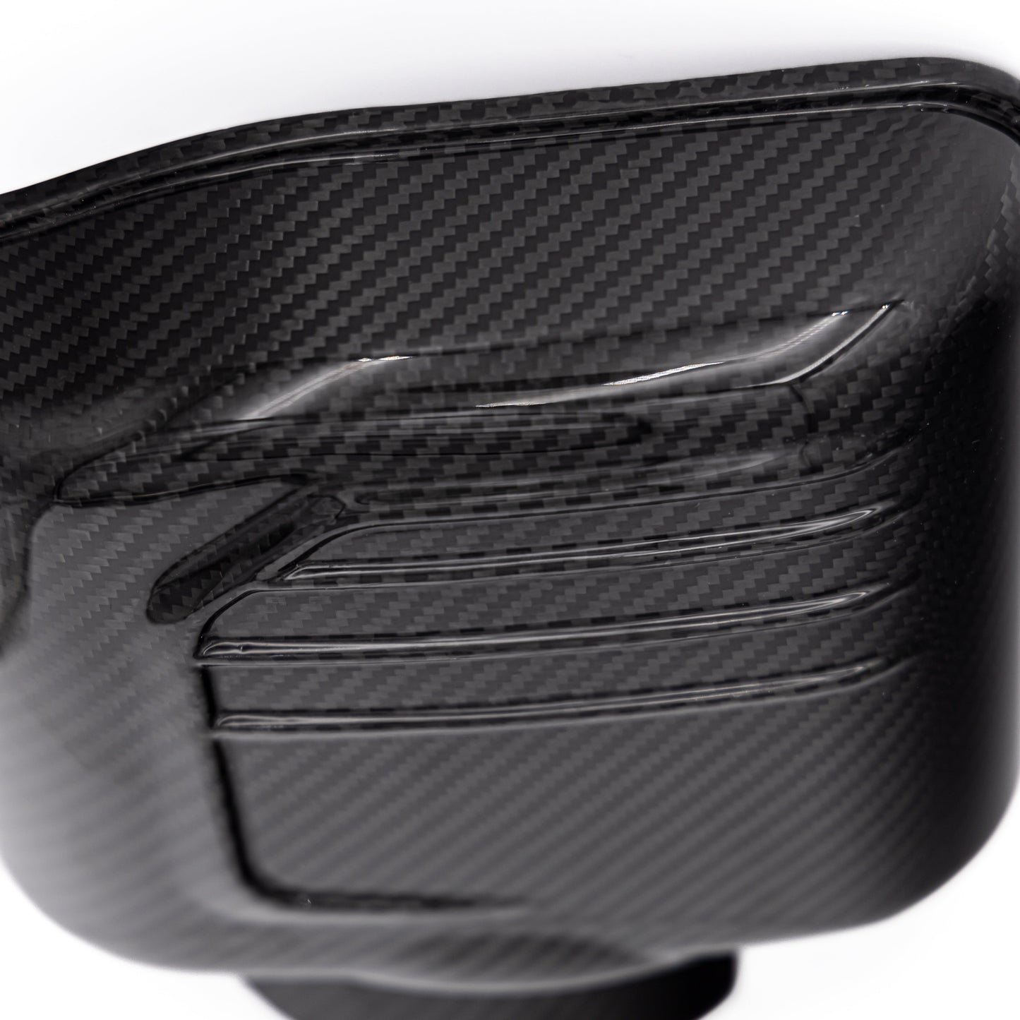 2024-2025 Ford Mustang S650 Carbon Fiber Intake Cover (Pair)