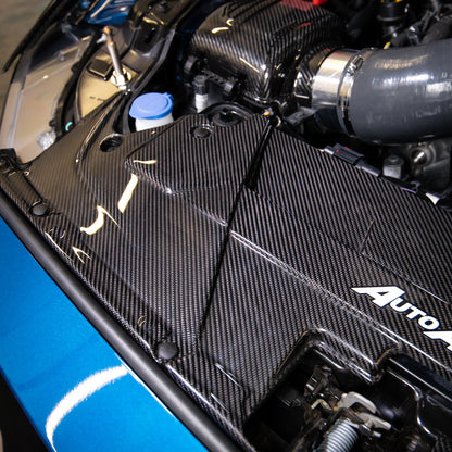 2024 + Ford Mustang S650 Carbon Fiber Radiator Cover