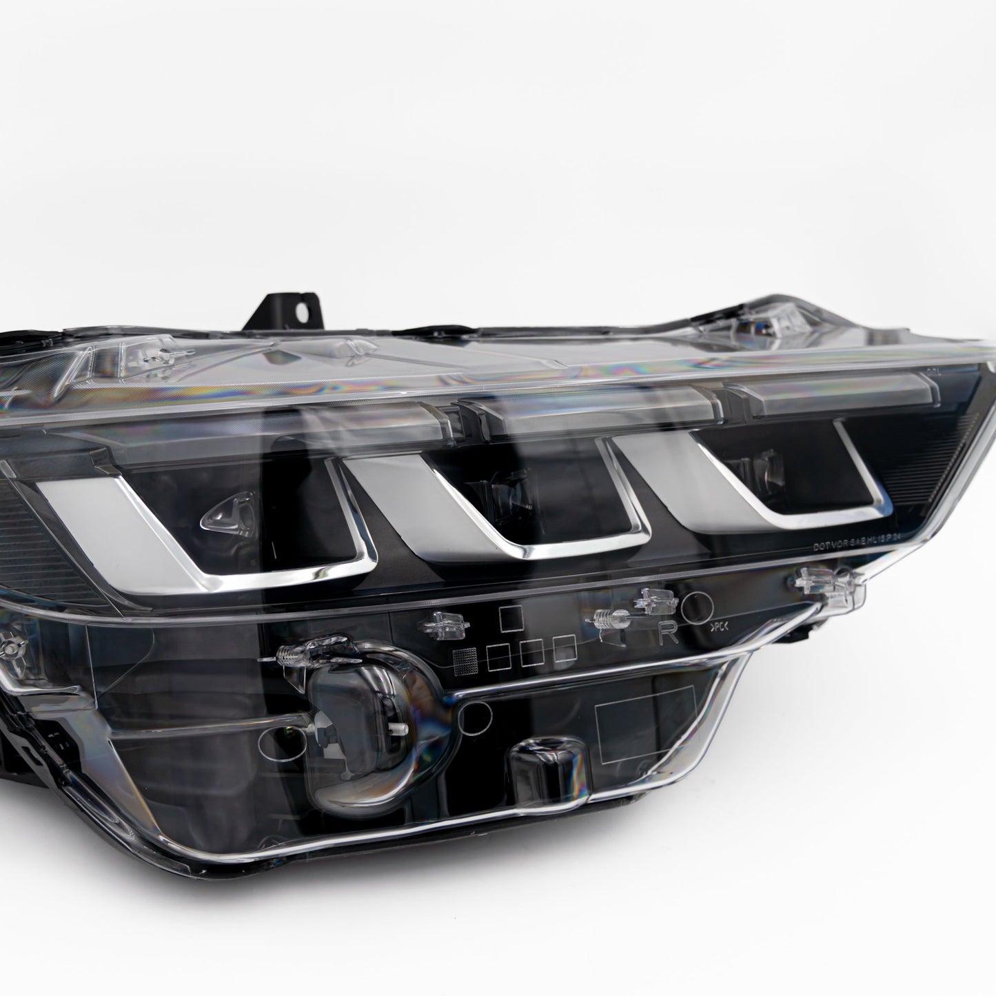 2024+ Ford Mustang S650 Headlights With Chrome Housing (Pair)