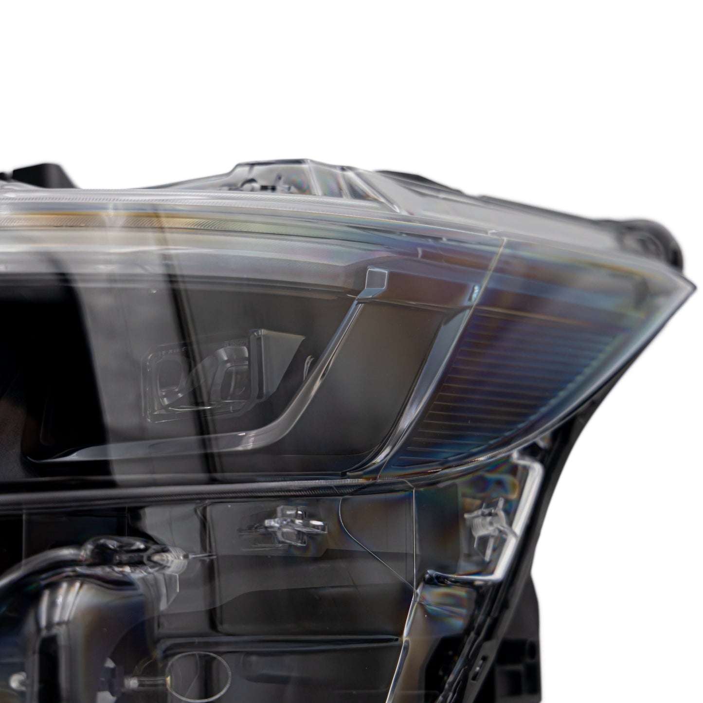 2024+ Ford Mustang S650 Headlights With Gloss Black Housing (Pair)