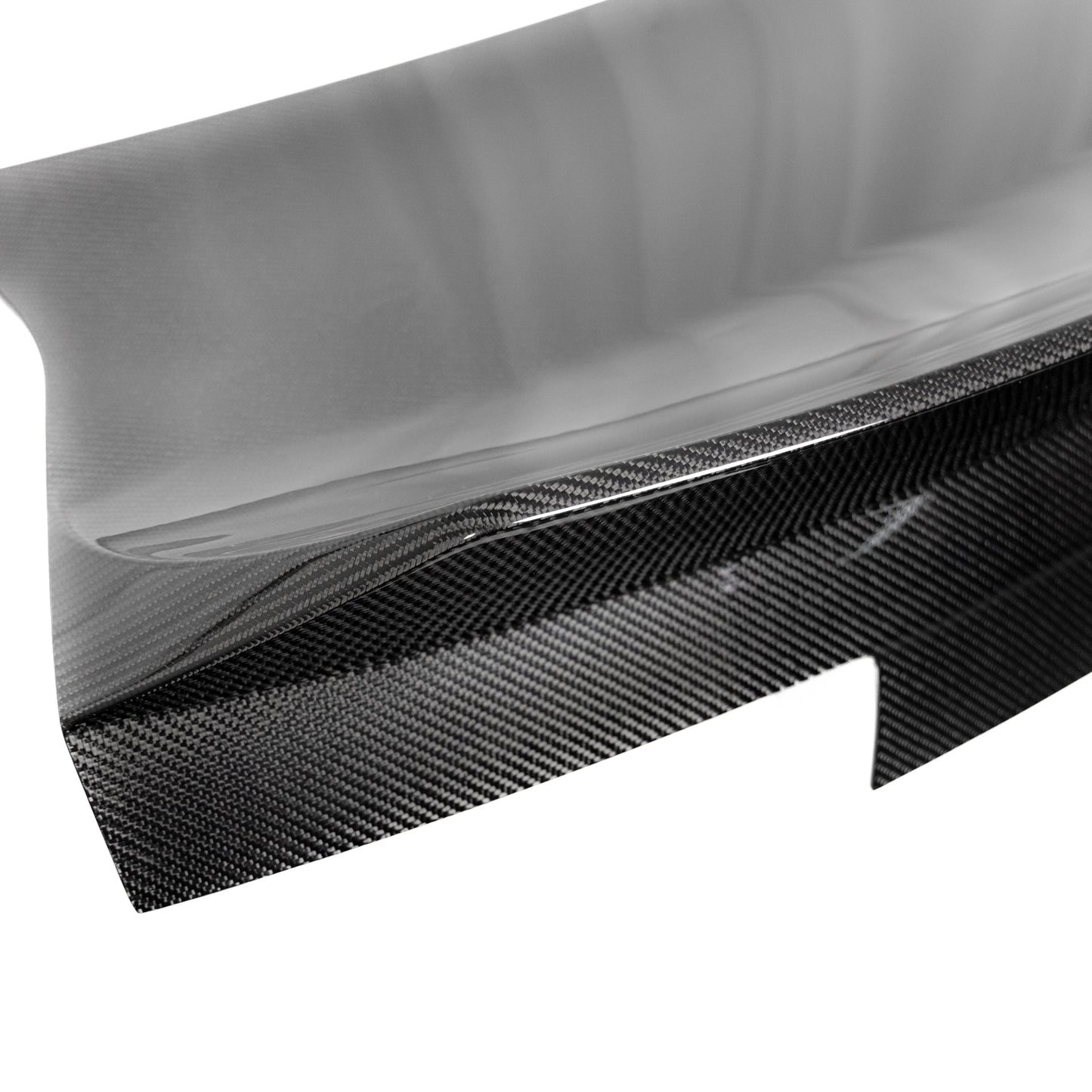 2010-2013 Camaro Type-X Double Sided Gloss Carbon Fiber Trunk W/ Integrated Spoiler