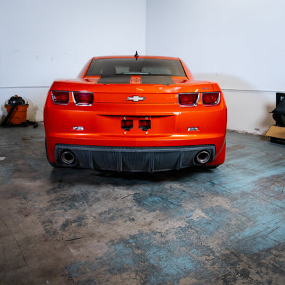 2010-2013 Camaro Type-X Double Sided Gloss Carbon Fiber Trunk W/ Integrated Spoiler