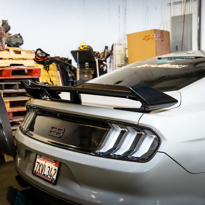 2015-2023 Ford Mustang S650 Style Dark Horse Spoiler Gloss Black ABS