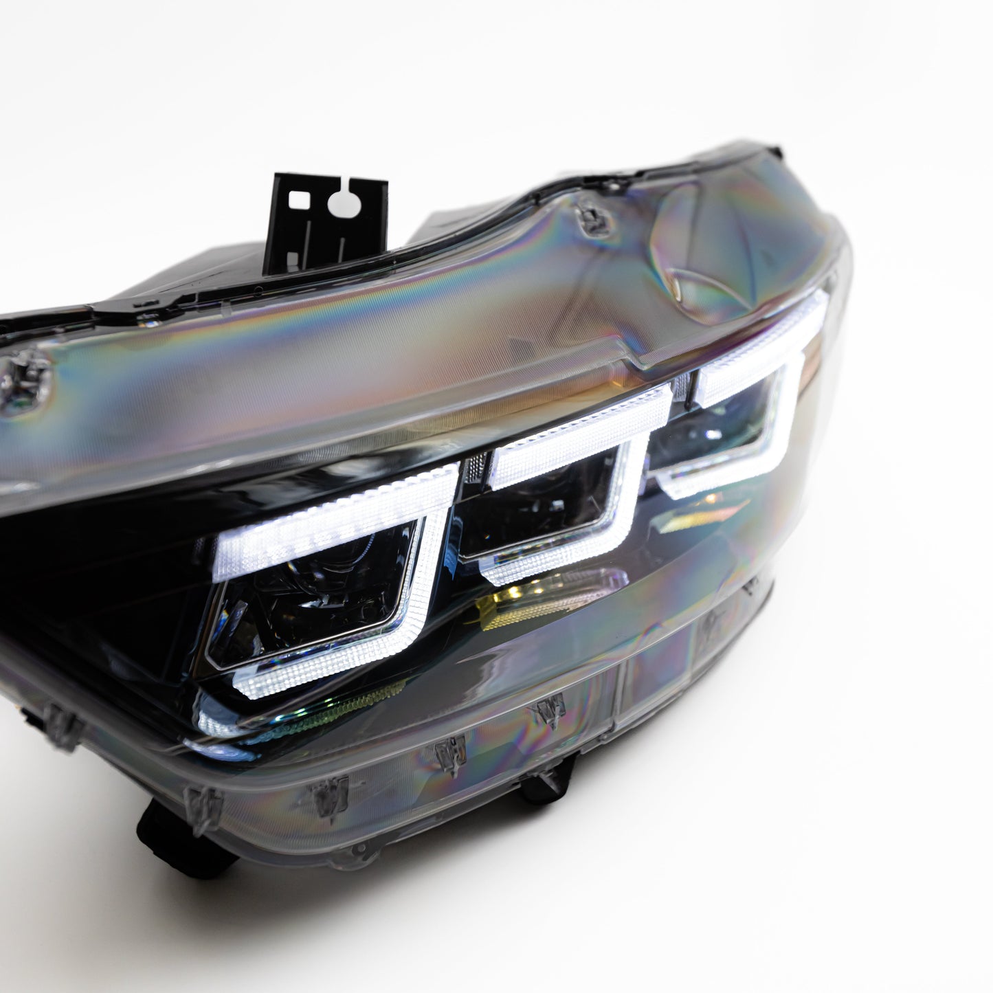 2015-2017 Ford Mustang Projector Headlights S650 Style LED Amber Sequential Turn Signals