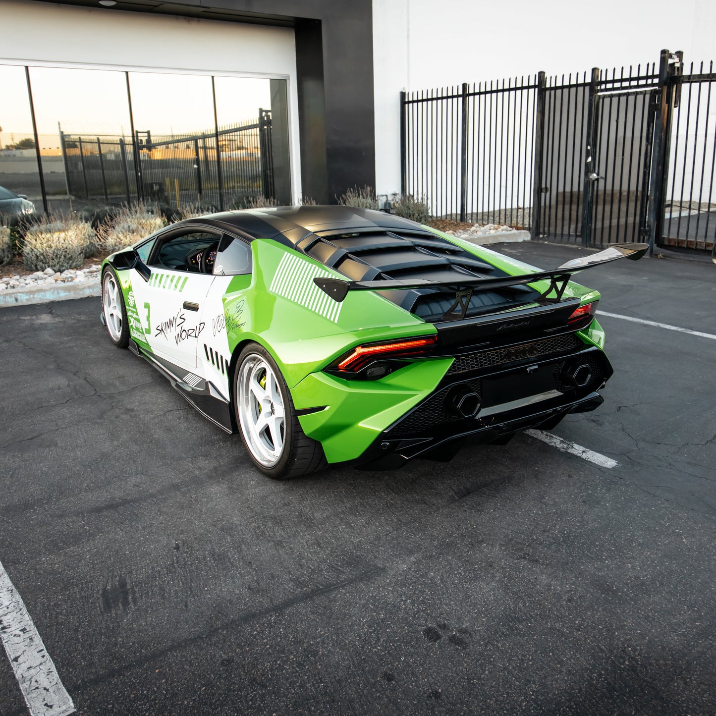 2014-2024 Lamborghini Huracan Tecnica Rear Bumper Conversion Kit