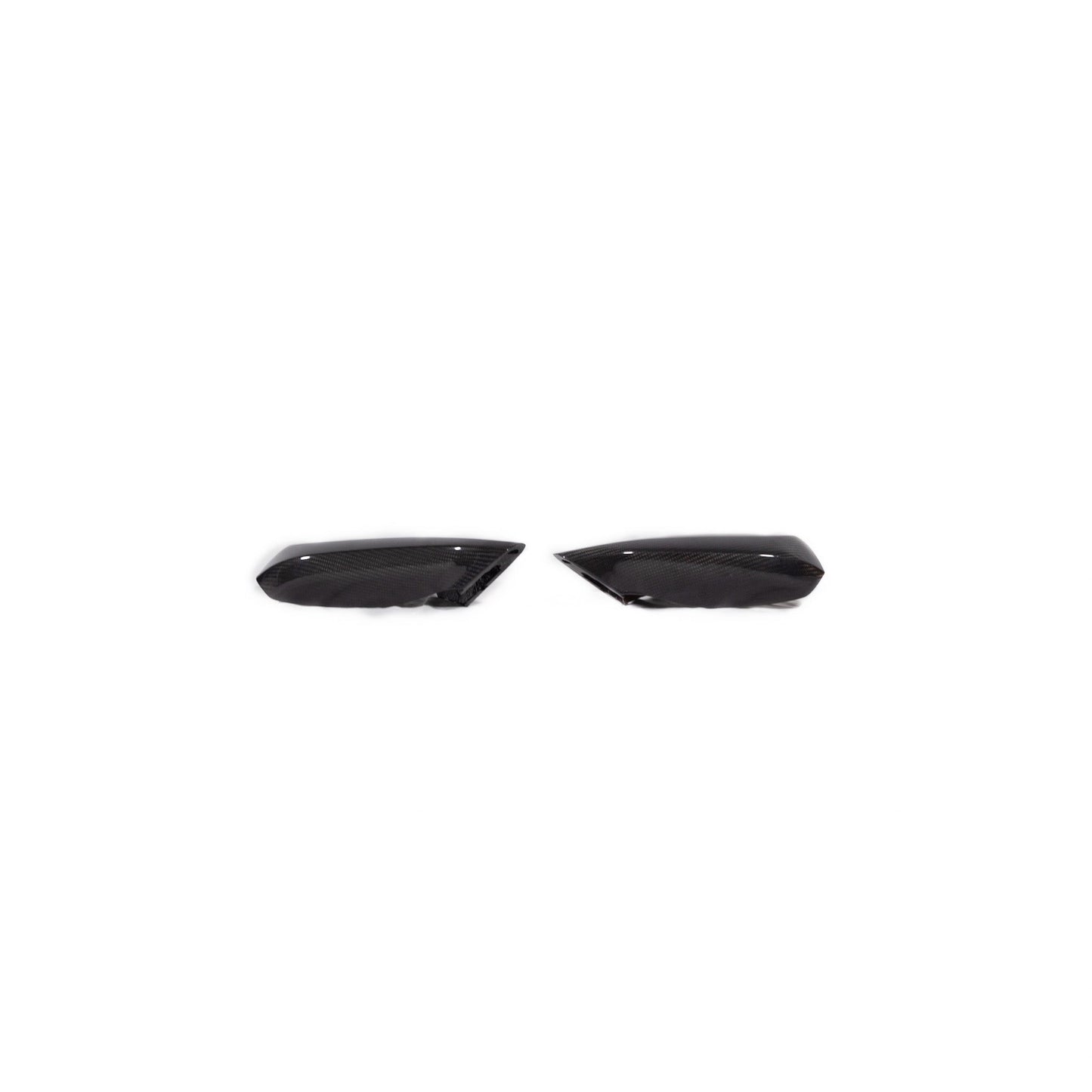 2010-2015 Chevy Camaro Carbon Fiber Mirror Caps Replacement Pair