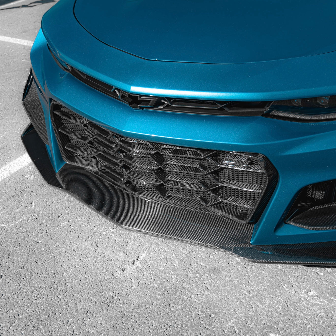 2017-2023 CAMARO ZL1 1LE CARBON FIBER FRONT CHIN SPLITTER