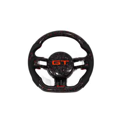 2015-2022 Ford Mustang Custom Carbon Fiber Steering Wheel