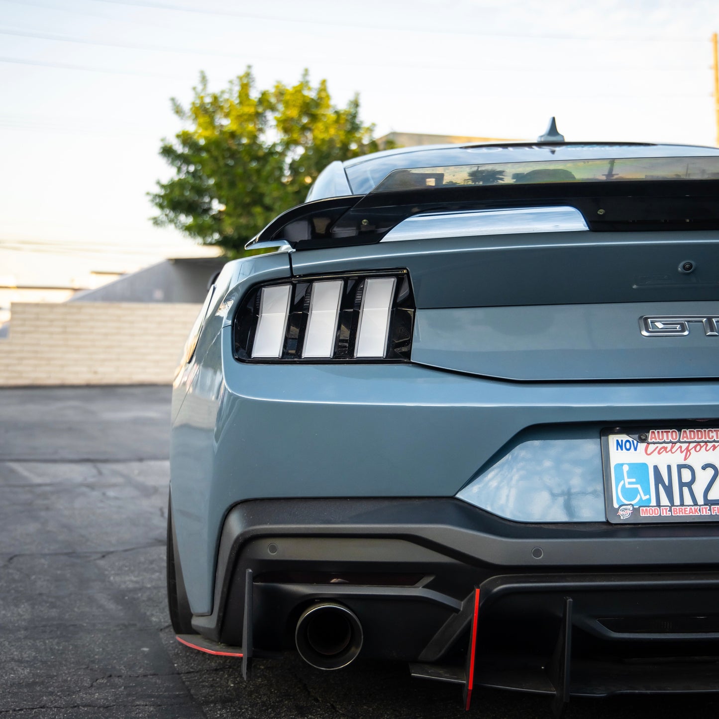 2024-2025 Mustang S650 Euro Style Taillights Amber Turn Signal Sequential