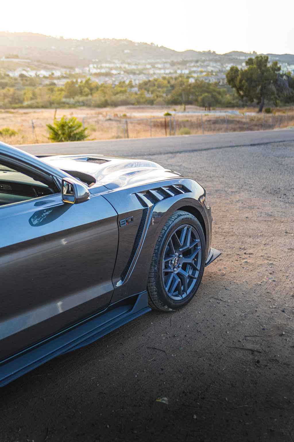 2015-2023 MUSTANG GTD CARBON FIBER FENDERS
