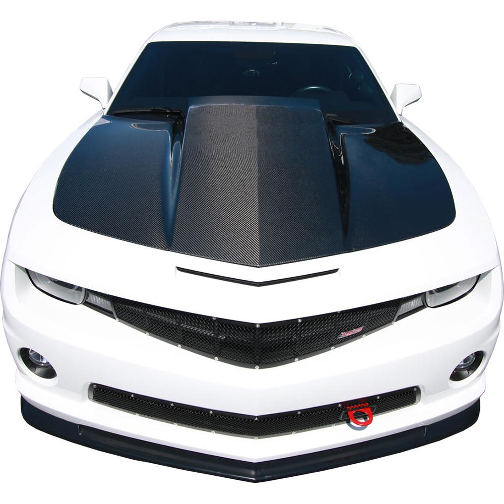 2010-2015 Camaro Copo Style Carbon Fiber 3" Cowl Hood