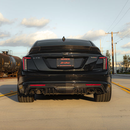 2022-2025 Cadillac CT5-V Blackwing Type-ST Carbon Fiber Rear Diffuser