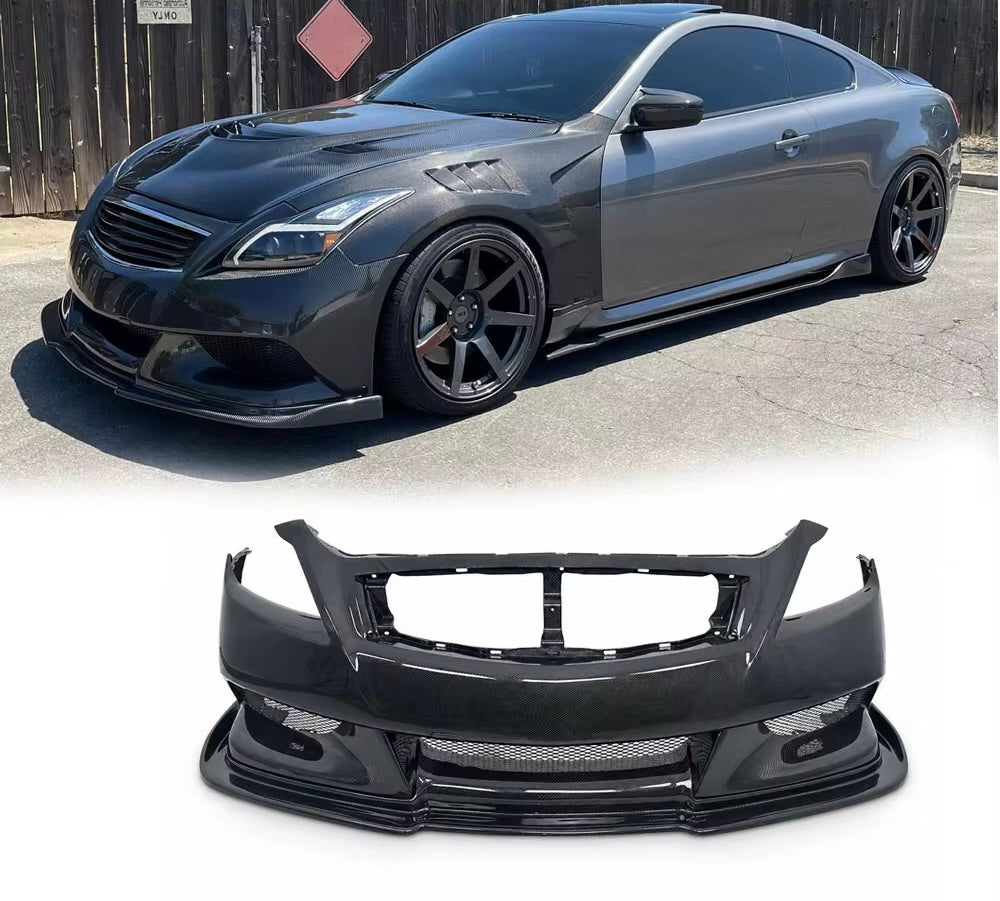 2008–2013 G37 Coupe Carbon Fiber Bumper
