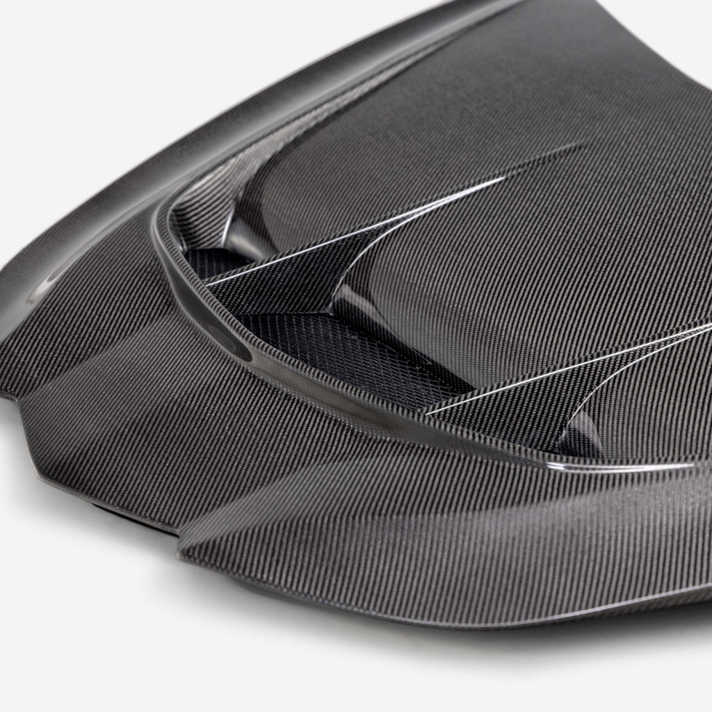 2020-2026 CORVETTE C8 ZR1 STYLE CARBON FIBER HOOD