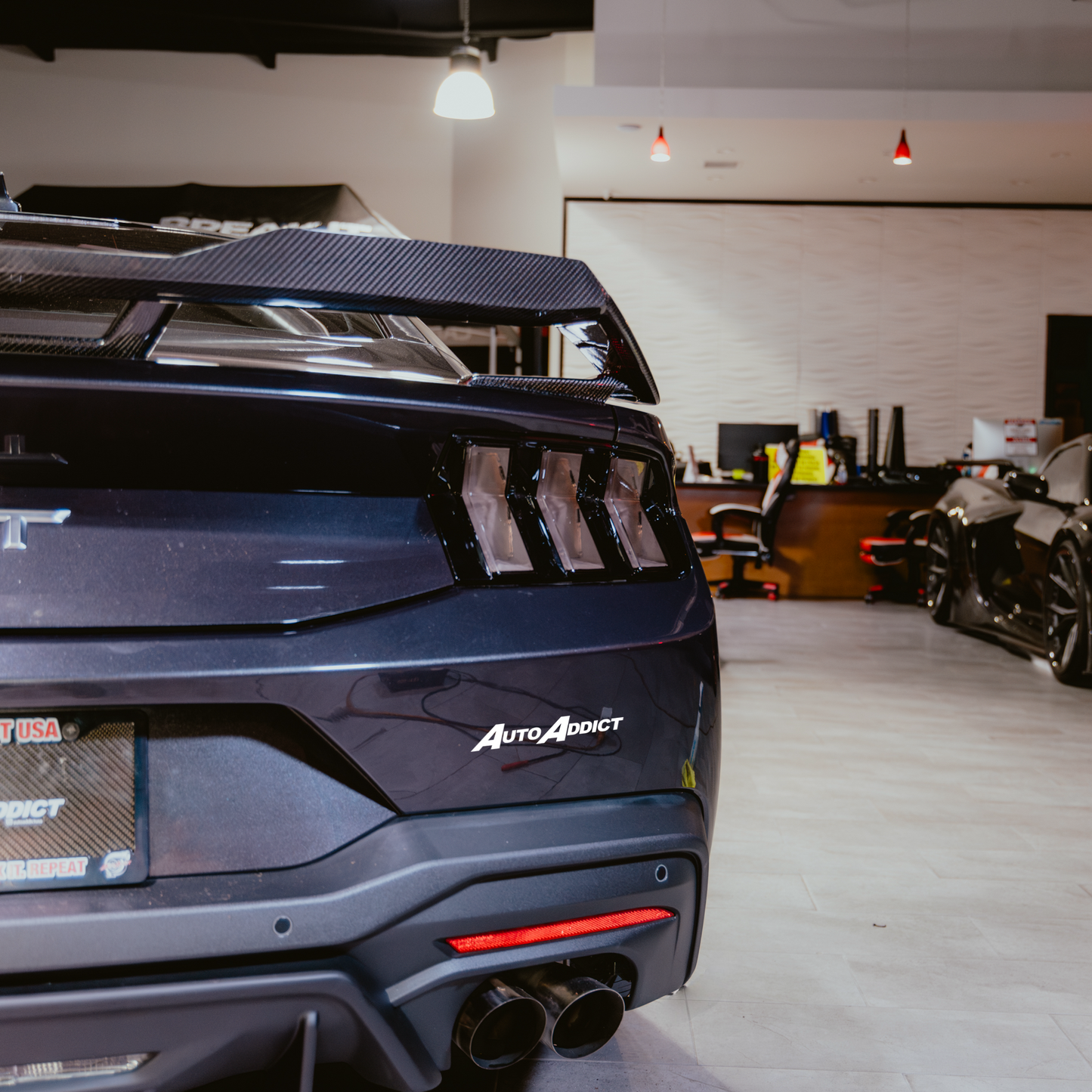 2024-2025 Mustang S650 Euro Style Taillights Amber Turn Signal Sequential