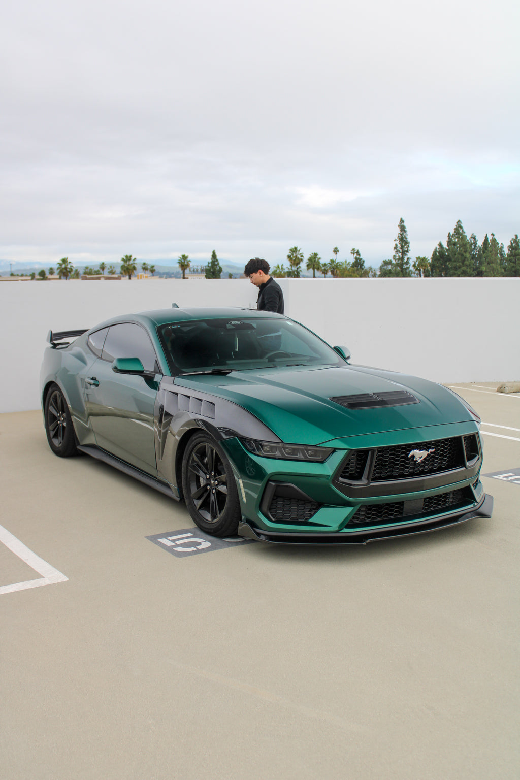 2024 MUSTANG GTD CARBON FIBER FENDERS