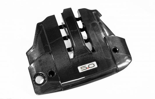 2018-2023 MUSTANG CARBON FIBER ENGINE COVER