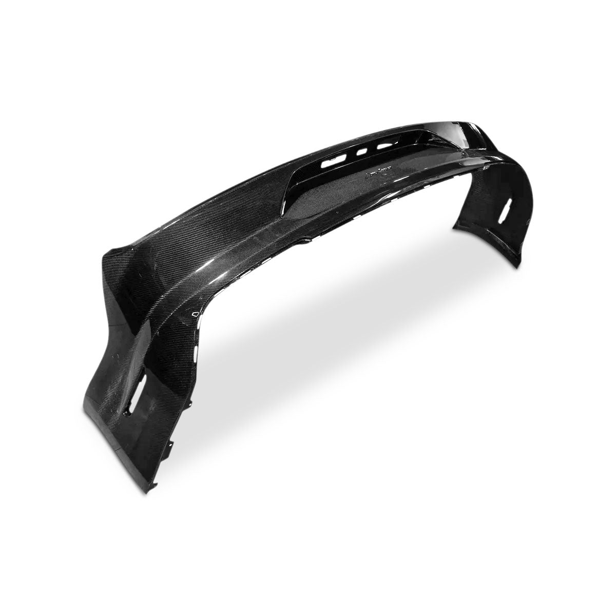 2015-2023 Ford Mustang GT500 Style Double Sided Full Carbon Fiber Track Package Rear Bumper Conversion