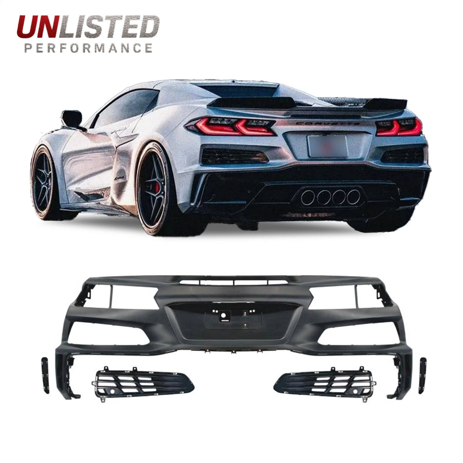 2020+ Corvette C8 Z06 Style Rear Bumper Conversion