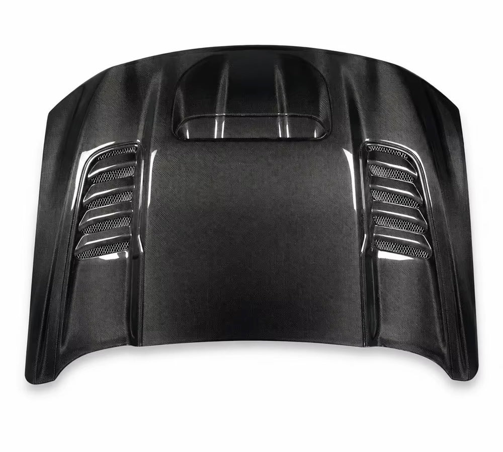 21-24 RAM TRX TF STYLE CARBON FIBER HOOD