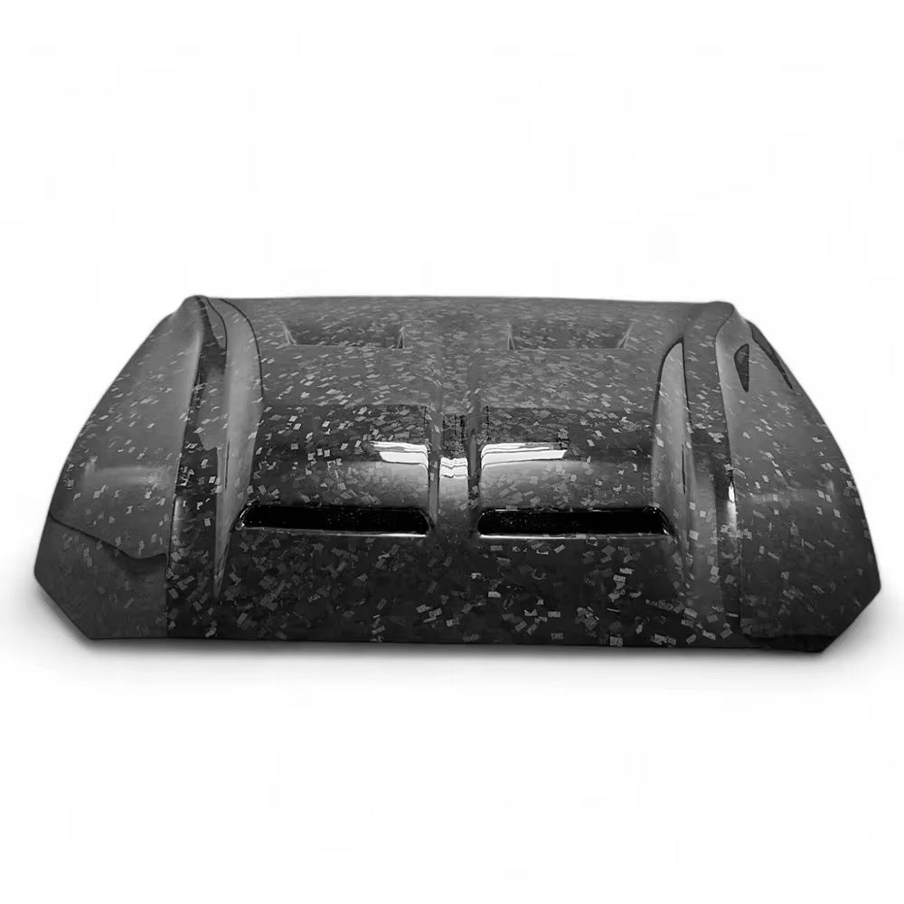 MUSTANG SUPER SNAKE FORGED CARBON FIBER HOOD