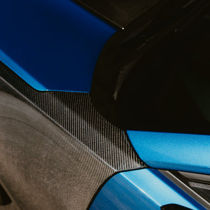 2017-2025 Chevy Camaro ZL1 OEM Gloss Carbon Fiber Fenders