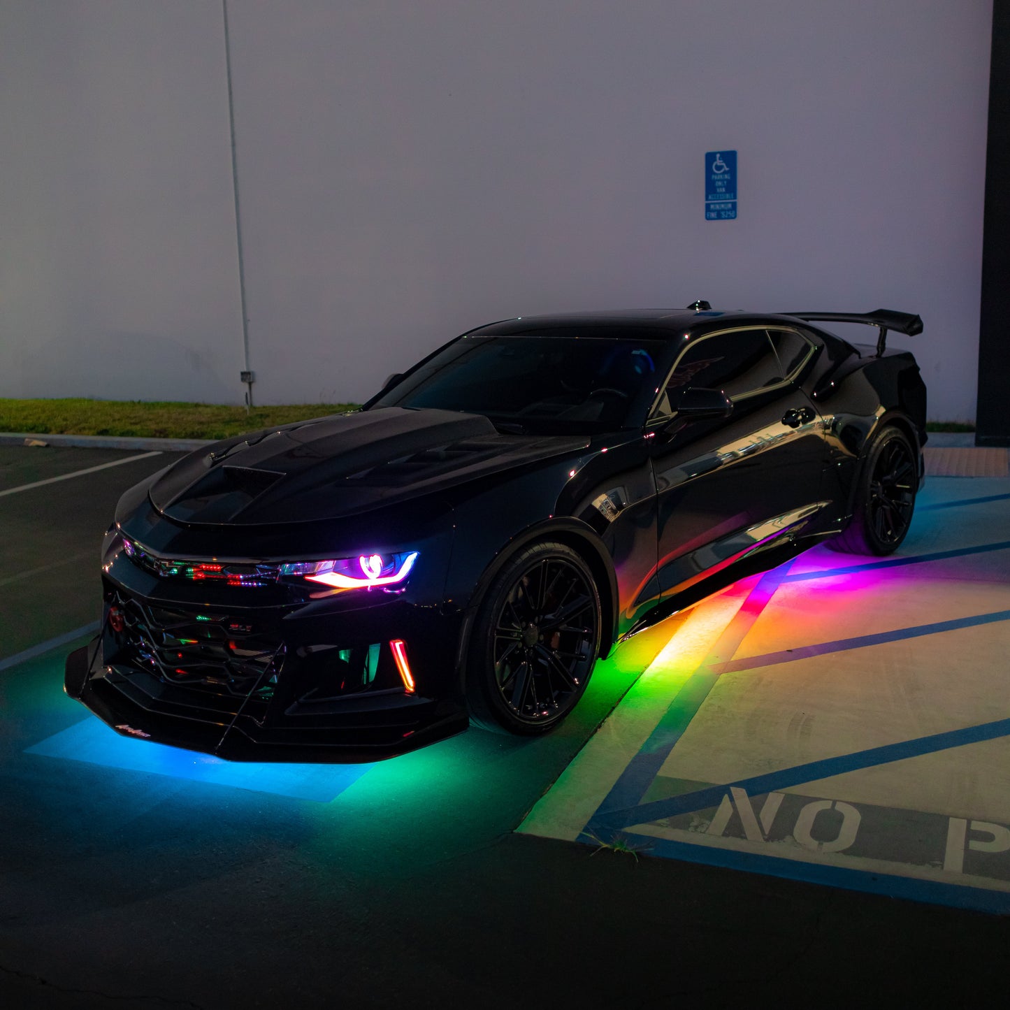 Universal RGB Under Glow Flow Series Kit with Bluetooth