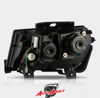 2014-2015 Chevy Camaro 6th Gen Style Headlights Projector LED DRL'S