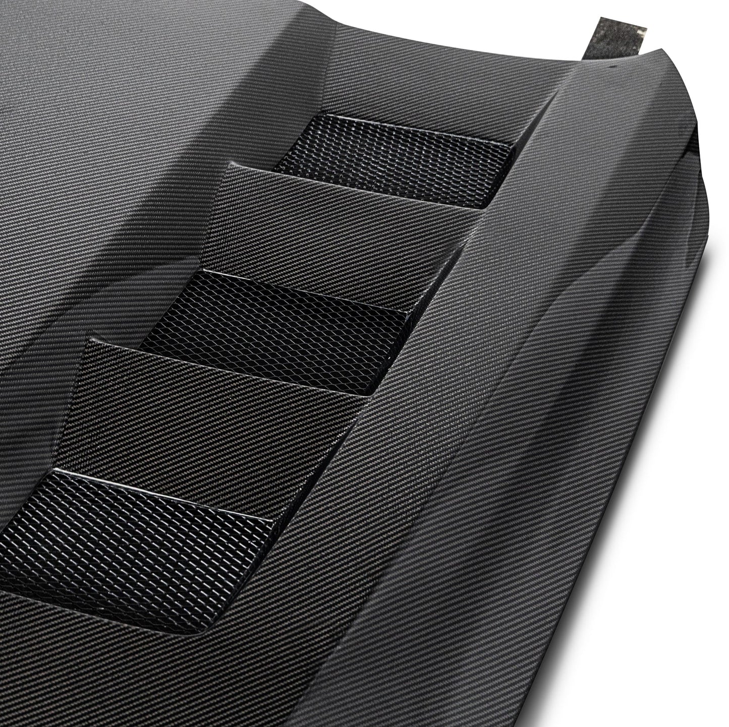 2020-2024 Cadillac CT5 / V-Blackwing Type-Terminator Double Sided Gloss Carbon Fiber Hood