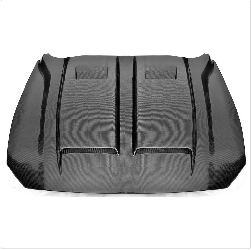 MUSTANG SUPER SNAKE CARBON FIBER HOOD