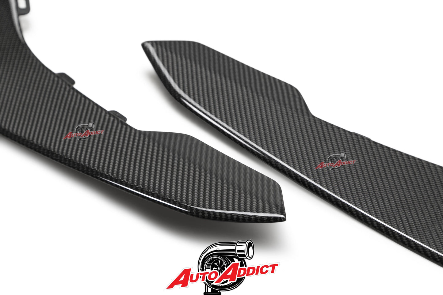 2017-2023 CAMARO ZL1 1LE CARBON FIBER FRONT BUMPER CANARDS (DIVE PLANES)