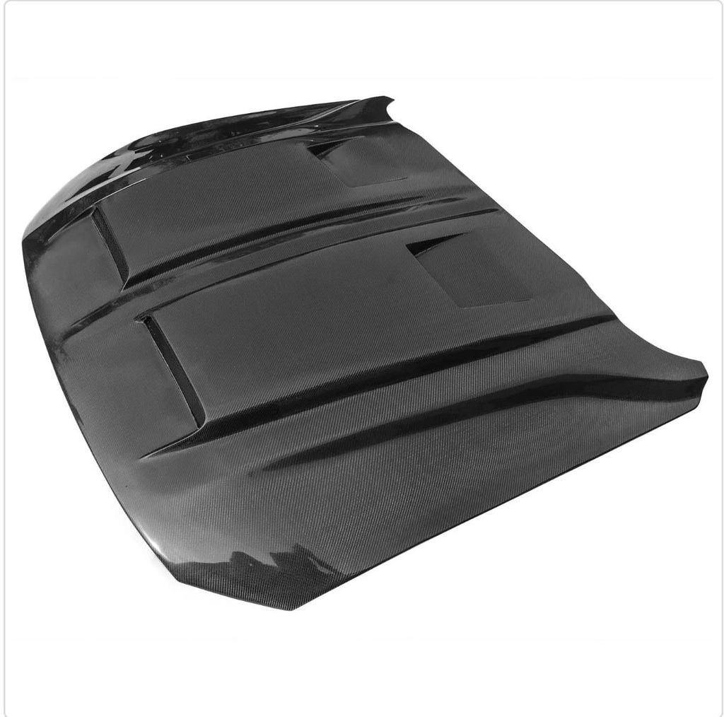 MUSTANG SUPER SNAKE CARBON FIBER HOOD