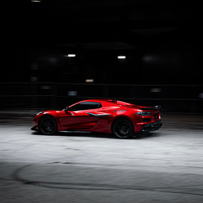 2020-2026 Corvette C8 Euro Smoke Style LED Taillights Amber Sequential Pair