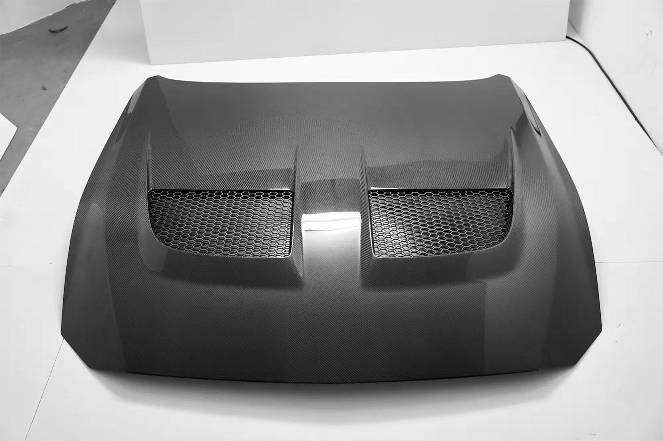 2024+ MUSTANG GTD CARBON FIBER HOOD